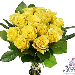 Bouquet 15 Yellow Roses