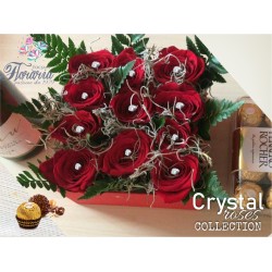 Cutie W Crystal Roses
