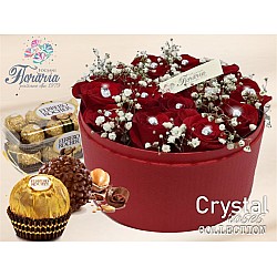 Box C Crystal Roses