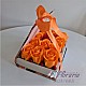 Book Box with Roses Orange Soap
